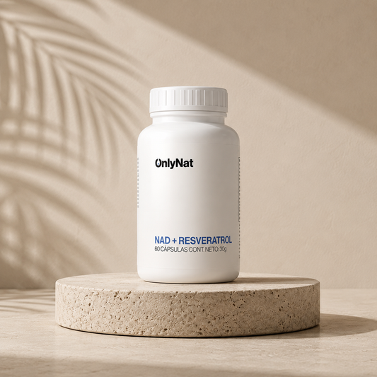 OnlyNat NAD+ Resveratrol | 60 cápsulas