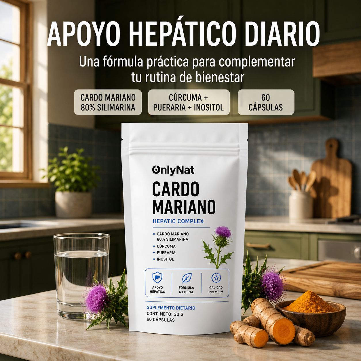 Suplemento para desintoxicar el Hígado y digerir las grasas | DESINFLAMÁ TU ABDOMEN Y LIMPIÁ TU CUERPO DESDE ADENTRO EN 14 DÍAS