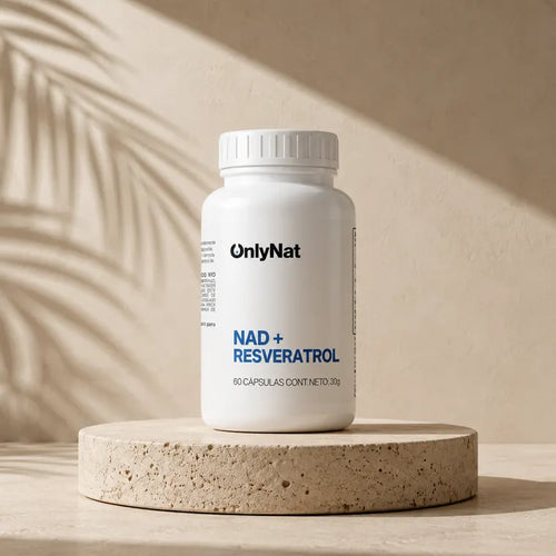 OnlyNat NAD + Resveratrol 60 cápsulas