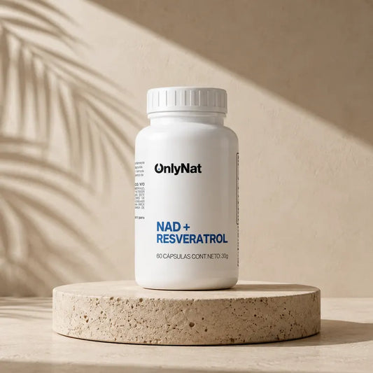 OnlyNat NAD + Resveratrol 60 cápsulas